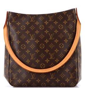 Louis Vuitton Looping Handbag Canvas Gm #177829L96B
